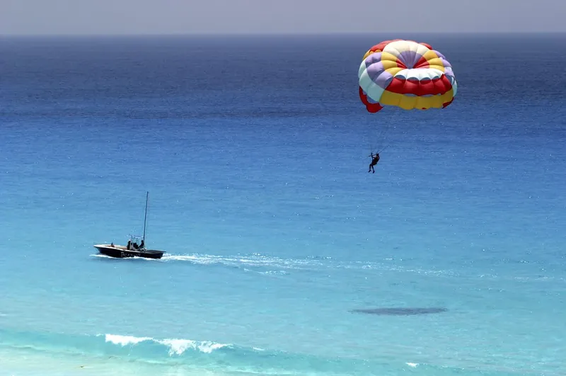 Batu Ferringhi beach, home of the area's water sports