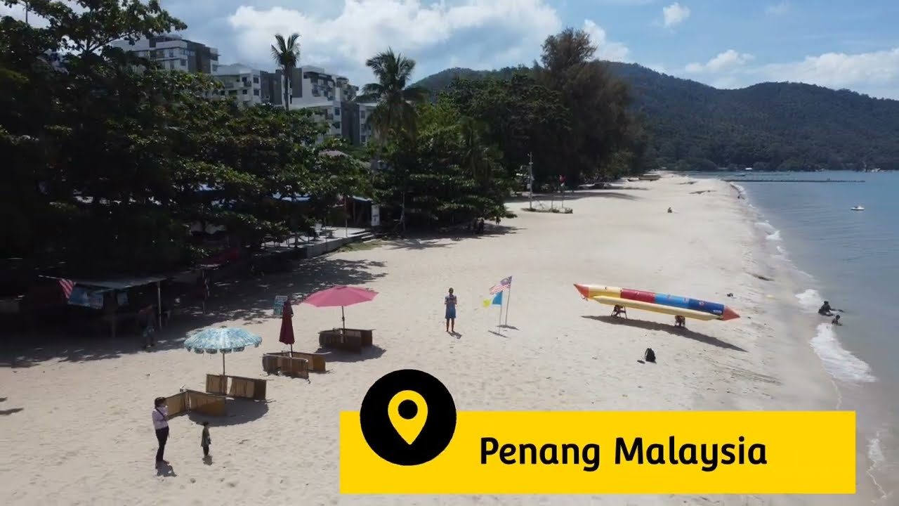 Batu Ferringhi dari udara